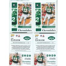 Joe Namath 2x 2020 Panini Chronicles Football #75