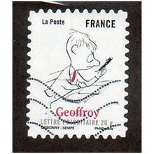 FRA 2009 (56c)(S/A) 'SOURIRES -GEOFFROY' FINE USED (EBID21206)