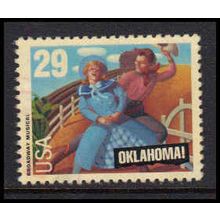 Used 2722 29c Oklahoma! Very Fine W4745