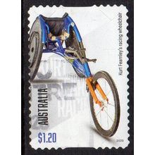 Australia 2023 Sporting Treasures - Kurt Fearnleys Racing W/chair $1.20 s/a Used