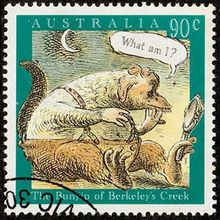 Australia 1994 Bunyips 90c Used The Bunyip of Berkeley's Creek .