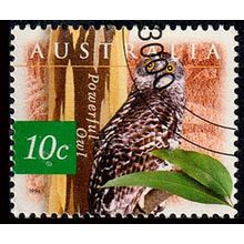 Australia 1996 Flora & Fauna 10c Used Stamp Animal Bird Owl .