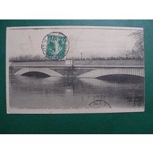CP 1910 - Flood in Paris ( Le Pont d'Austerlitz )