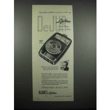 1947 DeJur Lifetime Exposure Meter Ad - Jon Abbot