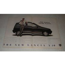 1989 Lancia Y10 Car Ad - For people going places
