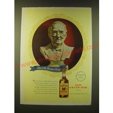 1947 Old Grand-Dad bourbon Ad - Head of family