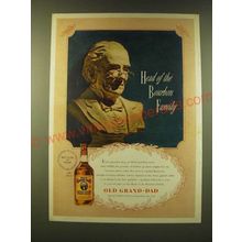 1947 Old Grand-Dad Bourbon Ad
