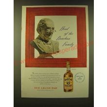 1947 Old Grand-Dad Bourbon Ad - Head of the Bourbon family