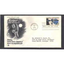 FDC Art Craft 1557 10c Mariner 10 (Cachet-Typed/A) CV41707