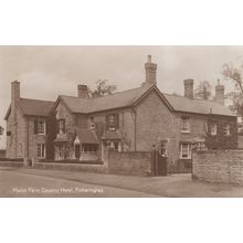 Manor Farm Country Hotel Fotheringhay Northampton RPC Postcard