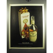 1972 Canada Dry Bourbon Ad - One size fits all