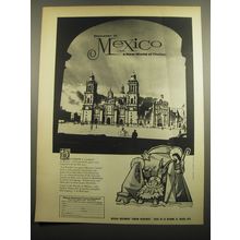 1960 Mexican Government Tourism Department Advertisement - Discover in Mexico