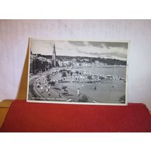 ESPLANADE & BAY ROTHESAY, ISLE OF BUTE, SCOTLAND used vintage postcard 1957 pm =