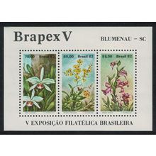 Brazil Flowers Orchids MS 1982 MNH SG#MS1949 Sc#1792