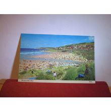 WOOLACOMBE BAY, DEVON unused vintage postcard harvey Barton =