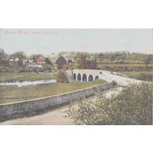 Boldra Bridge Near Lymington Hampshire Postcard (QHAM160)