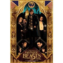 Fantastic Beasts and Where to Find Them (2016)_15 Movie Film Poster Canvas iconi