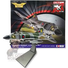 F-4K PHANTOM FG.1 RAF NO.111 SQN XV592/L SCOTLAND 1970'S - CORGI AA27902 1/48