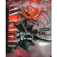 Autographed Gene Simmons 8 x 10 Photo Signed