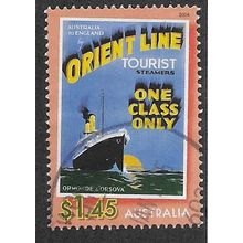 AUS 2004 $1.45 'BON VOYAGE OCEAN LINERS POSTER ART' FINE USED (EBID68-398)