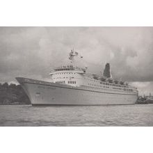 SS Royal Odyssey Cruise Line Postcard