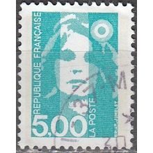 France 1990 Michel 2777 O Cote (2008) 1.00 € Marianne de Briat Cachet rond