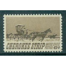 1360 6c Cherokee Strip Fine MNH MA0416