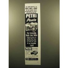 1960 Petri Penta Camera Ad - The Best Buy