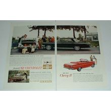 1962 Chevrolet Impala, Monza, Nova Convertible Car Ad