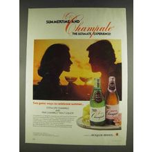 1978 Extra Dry and Pink Champale Malt Liquor Ad