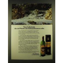 1979 Glenfiddich Scotch Ad - in German - Vom Geheimnis