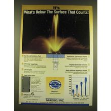 1990 Barebo Otterbine Aerators Ad - It's what's below the surface that counts!