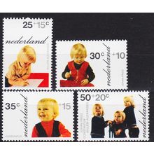 NIEDERLANDE NETHERLANDS [1972] MiNr 1001-04 ( **/mnh )