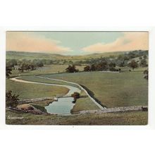 View of Scosthrop Postcard 1914 North Yorkshire