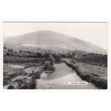 The River Waenfawr or Waunfawr Postcard RP Caernarvonshire