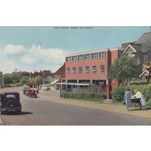 Southend Road Wickford Near Basildon 1970s Postcard