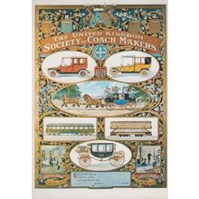 The Welsh Society Of Coach & Vehicle Makers Poster Certificate Museum Postcard