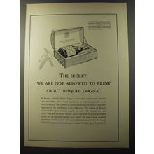 1953 Biscuit Cognac Ad - The secret we are not allowed to print about Biscuit