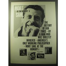 1960 Verve Records Ad - Mort Sahl At the Hungry
