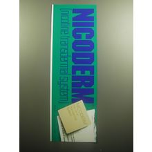 1993 Nicoderm Nicotine Transdermal System Advertisement