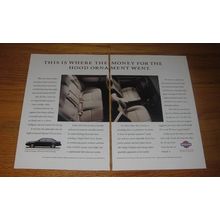 1992 Nissan Maxima GXE Ad - This is where the money for the hood ornament went
