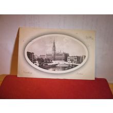 HAMBURG GERMANY used antique postcard 1911 postmark =