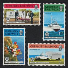 Guernsey St John Ambulance 4v 1977 MNH SG#157-160 Sc#153-156