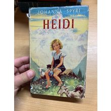VINTAGE "HEIDI" JOHANNA SPYRI FICTION HARDBACK BOOK (P3)
