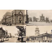 Johannesburg Hospital Law Courts Town Hall President St 4x Old RPC Postcard s