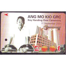 Ang Mo Kio GRC Key Handling Over Ceremony S'pore TransitLink Train/Bus Card