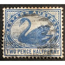 AUSTRALIAN STATES..-western australia SG 097 USED 2-1/2d