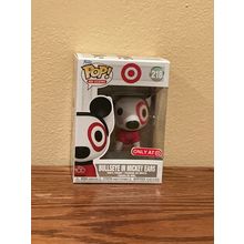 Funko Pop! Target - Bullseye in Mickey Ears #218 Vinyl Figure (Box & Protector)