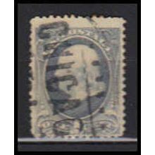 Used 206 1c Benjamin Franklin Just Clears RA0364