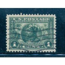 Used 397 1c Vasco Balboa Very Fine C0313